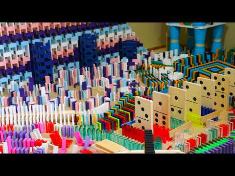 Satisfying 30 Minute Dominoes Falling Compilation
