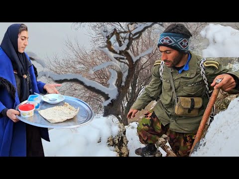 SUPPLY RUN! Operator delivers food to Asuldin's riverside camp 🏔️ Daily Nomadic Life #RazNomadic