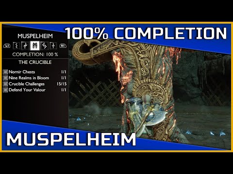 God of War Ragnarok – Muspelheim – 100 % abgeschlossen
