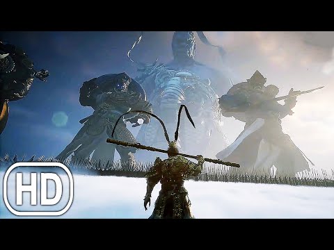 Monkey King VS Titans Fight Scene - Black Myth: Wukong
