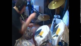 Fightstar Hazy Eyes   drum cover