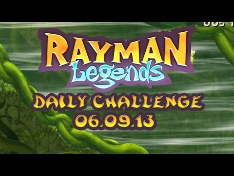 Rayman Legends Daily Challenge 06.09.13 - Gold Cup - The Endless Pit