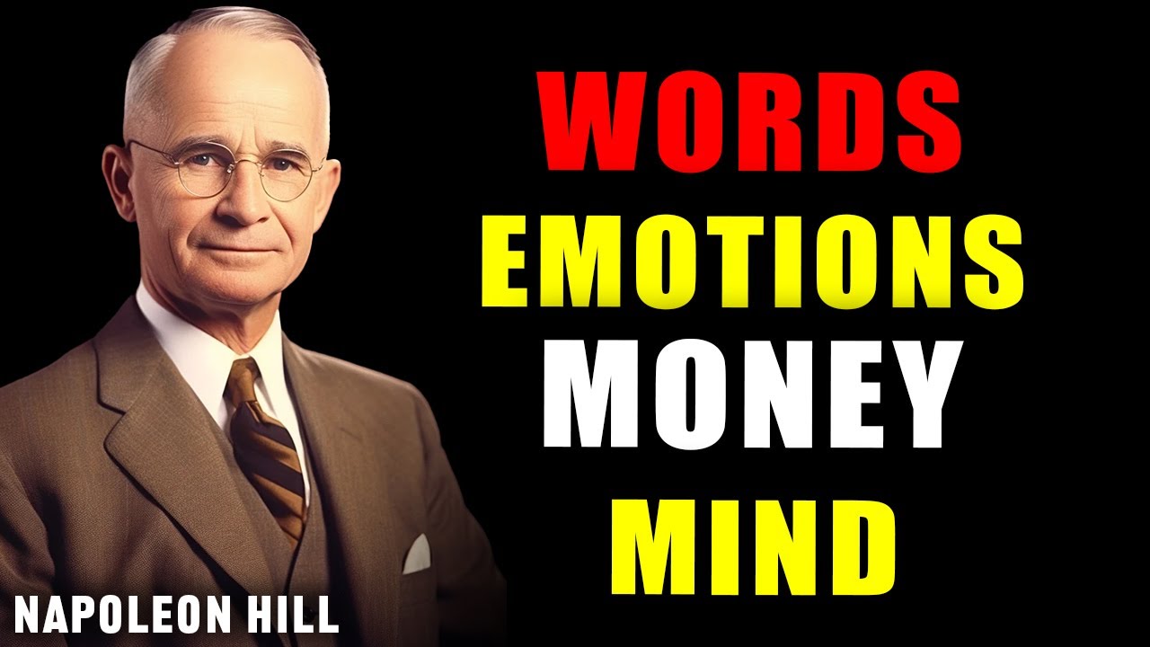 CONTROL YOUR WORDS, EMOTIONS, MONEY AND MIND | Napoleon Hill Motivation