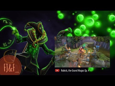 Dota 2 Rubick, the Grand Magus Ep. 4 - Echo Slam + Freezing Field?!