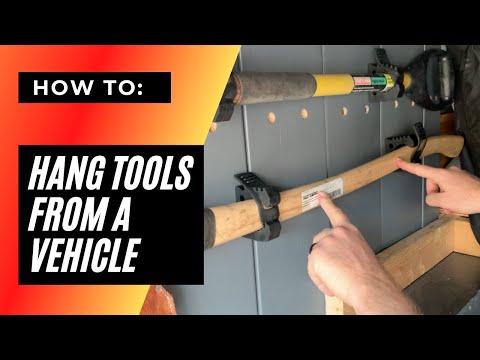 Mount Tools on a Vehicle- Quick Fist Rubber Clamps Install, Demo & Review