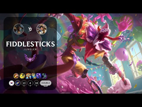 Fiddlesticks Jungle vs Xin Zhao - KR Master Patch 14.1