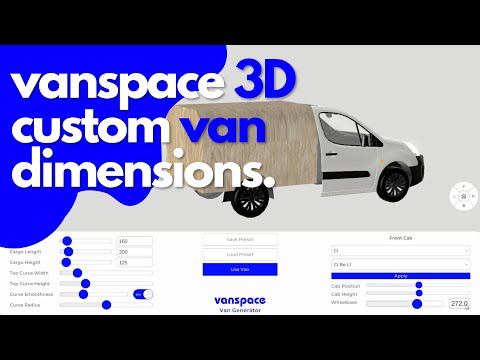 Custom Van Generator Tutorial Vanspace 3d Camper Van Floor Plan Software