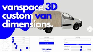 Custom Van Generator Tutorial | vanspace 3D camper van floor plan software