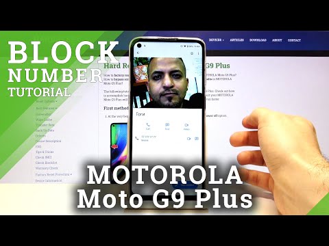 How to Block Number in MOTOROLA Moto G9 Plus – Block Calls & Texts