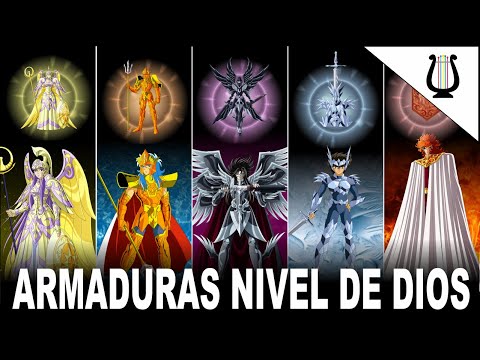 Explanation: ALL the armors used by the gods - Knights of the Zodiac / Saint Seiya