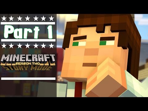 Minecraft: Story Mode Season 2 - Episode 1: Hero in Residence - Walkthrough - Part 1 (HD)