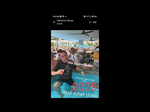 Mali Amer 2025 - Alija je samo jedan - Bego Turcin - Ja te volim ALIJA - (Uzivo Audio) - Cover