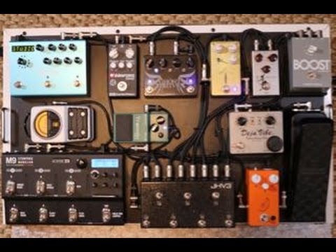 Shawn Tubbs Big Pedalboard Rundown Demo Video