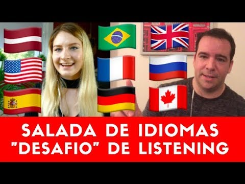 "Salada De Idiomas": Desafio de Listening (Lina Vasquez & Gabriel Poliglota)