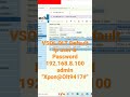Syrotech/DBC/Netlink/Secureye OLT VSOL default Ip user & password after reset