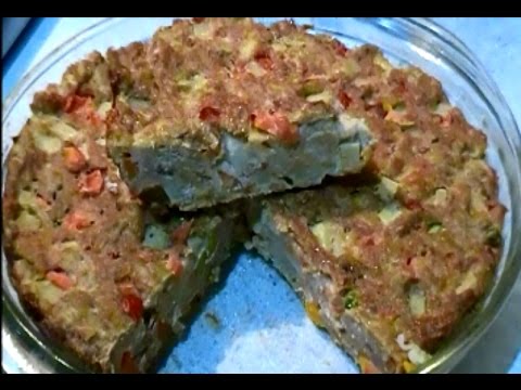 Budín de atún con verduras.- RecetasdeLuzMa
