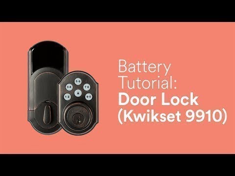 Battery Tutorial: Door Lock (9910) - YouTube