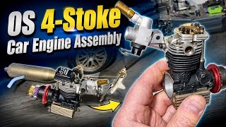 🛑OS 26 4-Stroke Engine torn down & Re- Assembly LIVE Nitro Gang RC open Chat