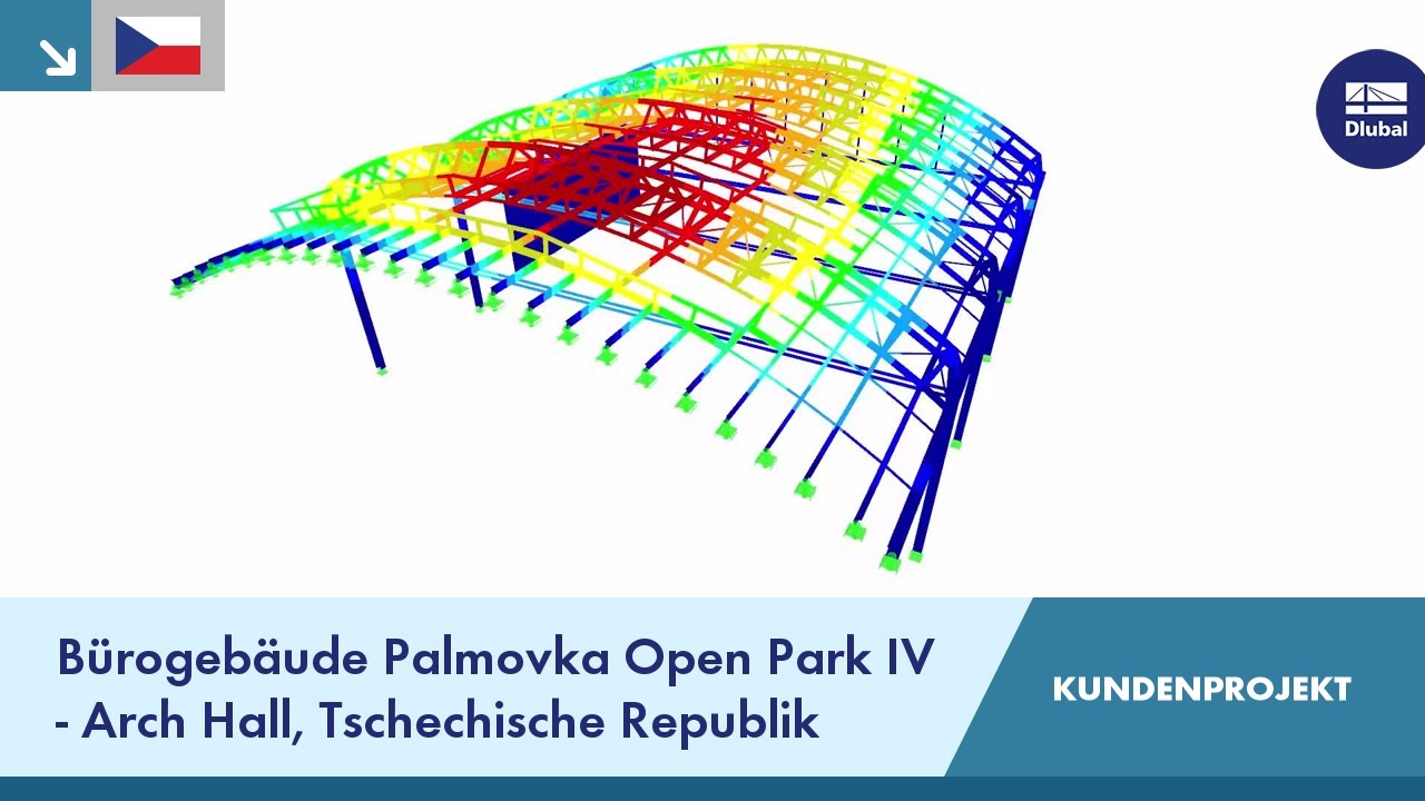 CP 001188 | Bürogebäude Palmovka Open Park IV - Arch Hall, Tschechische Republik