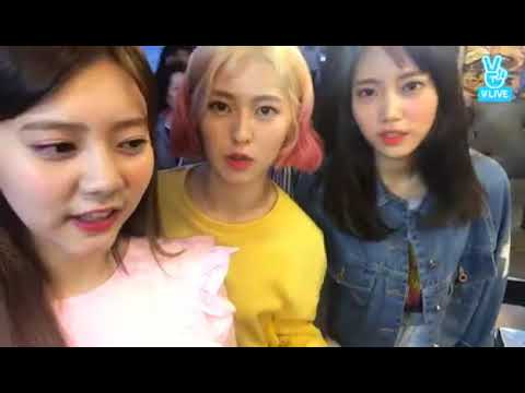 2017.04.21 다이아 V앱 [DIA] 다이아랑 사귈래? 1차 당첨자에게 직접 통화 한다. / DIA V LIVE