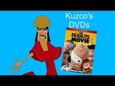 DVD Opening On The Peanuts Movie (Kuzco’s DVDs)
