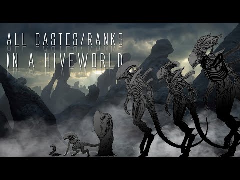 The 12 Ranks & Castes in a Xenomorph HiveWorld