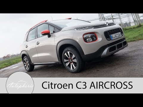 2017 Citroen C3 AIRCROSS PureTech 110 EAT6 Driving Report including Grip Control - Autophorie