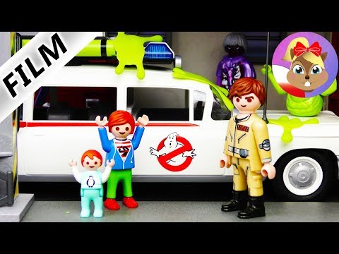 Playmobil Film polski - JULIAN + EMMA w Ghostbusters - praca marzeń Łowca duchów