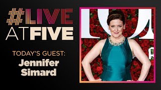 Broadway.com #LiveatFive with Jennifer Simard of MEAN GIRLS video