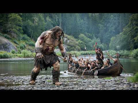 The Vikings killed a giant, not knowing his SON came back to kill all the Vikings.