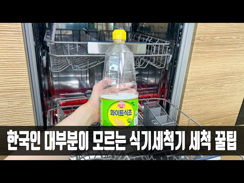Part of a video titled 식기세척기는 방치하면 곰팡이 범벅으로 변하는데, 더 이상 ... - YouTube