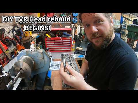 Thumbnail for Beginning the home rebuild of my TVR Tuscans cylinder head by TVR