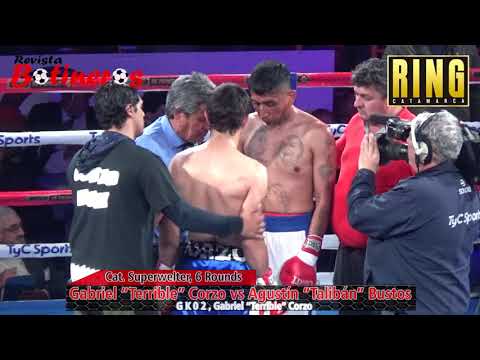 Gabriel “El Terrible” Corzo vs Agustín “Talibán” Bustos