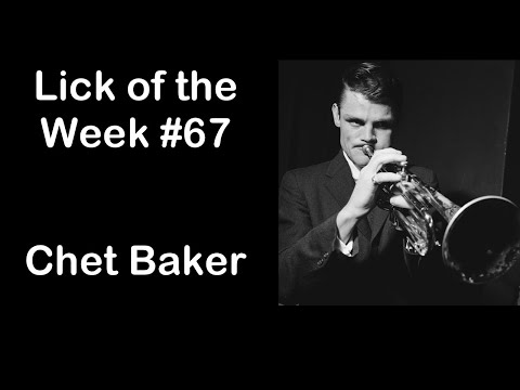 Lick of the Week #67 (Chet Baker ii V I Lick)