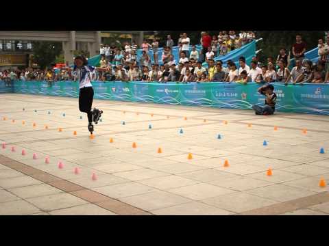 Lishui Slalom Open 2015 Slalom Battle Big final Woman last trick