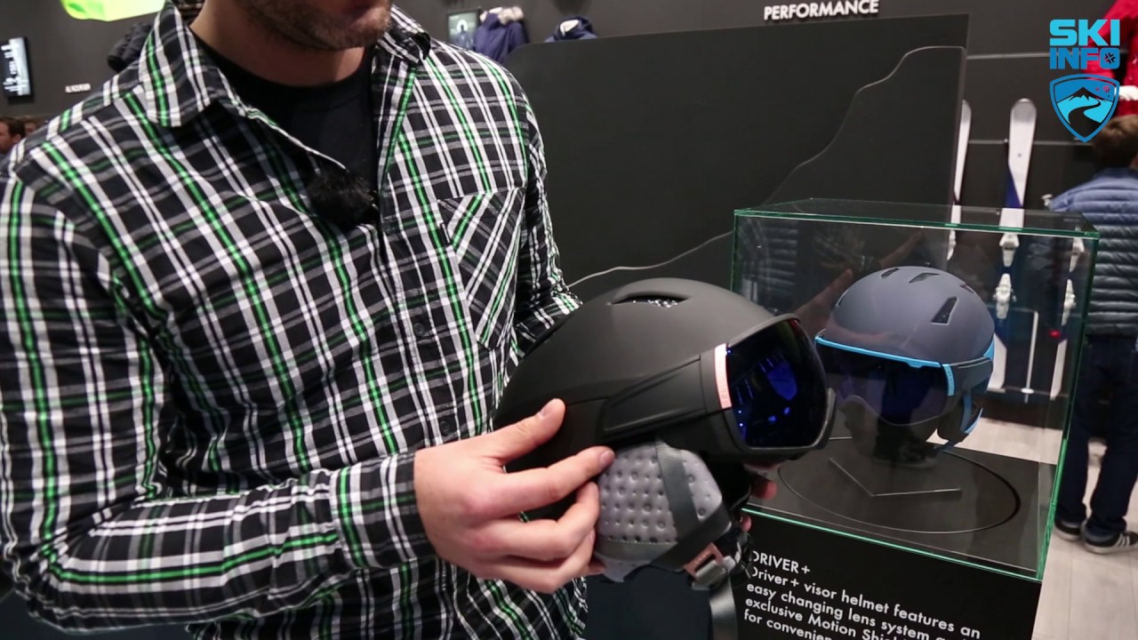 ispo 2017: Salomon Visierhelme Driver und Mirage für den Winter 2017/2018