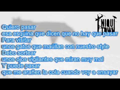 Niquitown   Gato Huraño