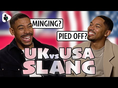 "What's WRONG With Y'all?" 😂 Mufasa Stars Aaron Pierre & Kelvin Harrison Jr Guess UK & USA Slang!