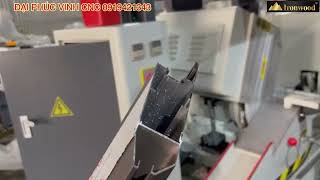 Máy cắt 45 độ 2 đầu Woodmaster cắt gỗ cắt nhôm