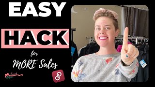 How to relist with Copy in Poshmark to INCREASE Sales in less than 1 MINUTE!