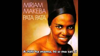 Miriam Makeba - Pata Pata (Letra/Lyrics)