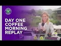 REPLAY: Wimbledon Coffee Morning - Day One | Lavazza