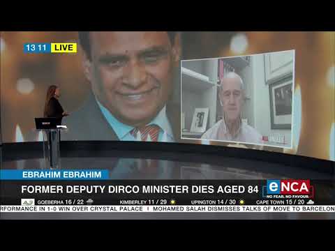 Ebrahim Ebrahim Former deputy Dirco minister dies aged 84