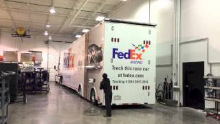 Denny Hamlin's FedEx team hits the road for Daytona!