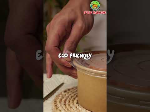 Public Packaging 大众包装 -  Paper Bowl Eco Friendly