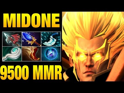 9500 MMR This Is Next Level - 10k mmr incuming - Midone [Invoker] DOTA 2