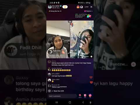9/11/2022 (22) Ara Johari & Reedzwann - Takkan Pisah (Wali) +Talk😂 | Tiktok LIVE