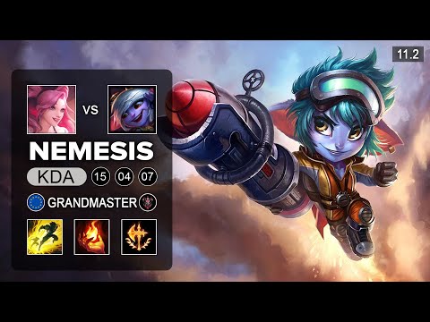 Nemesis Tristana Mid vs Seraphine - EUW Grandmaster Patch 11.2