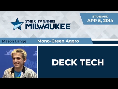 SCGMKE: Deck Tech - Mono-Green Aggro with Mason Lange | Standard