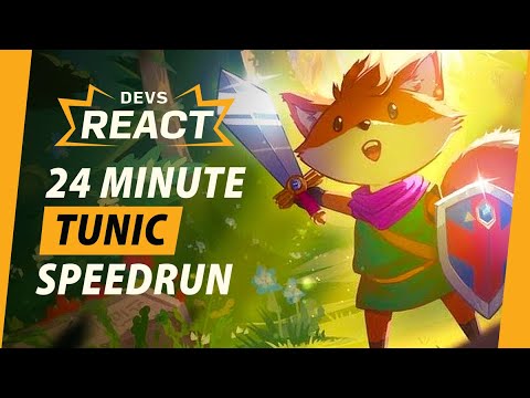 Tunic Developers React to 24 Minute World Record Speedrun